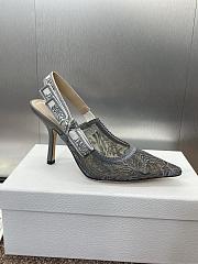 Dior J'Adior Slingback Pump Grey 9.5cm - 4