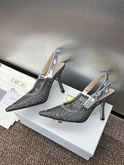 Dior J'Adior Slingback Pump Grey 9.5cm - 2