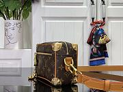 Louis Vuitton LV Mini Soft Trunk Box Bag 18.5x13x8cm - 4