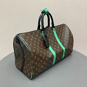 Louis Vuitton LV Keepall 50 Monogram Minty Green 50x29x23cm - 5