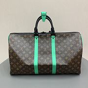 Louis Vuitton LV Keepall 50 Monogram Minty Green 50x29x23cm - 3