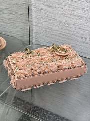Dior Small Lady D-joy Pink 22cm - 5