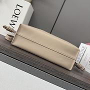 Loewe Flamenco Clutch Light Beige Bag 30x24.5x10.5cm - 6