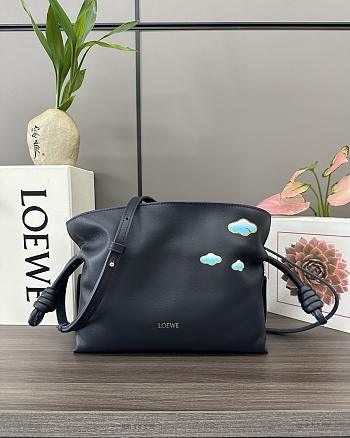 Loewe Mini Flamenco Clutch Calfskin 23x18x9cm