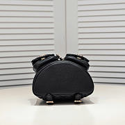 Chanel Mini Backpack Black Caviar 17.5x16.5x10cm - 6