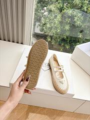 Prada White Flat - 5