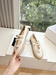 Prada White Flat - 2
