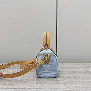 Louis Vuitton LV Nano Speedy Sky Blue 16x10x7.5cm - 4