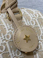 Dior Groove 25 Bag Natural Oblique Jacquard 25x19x16cm - 3