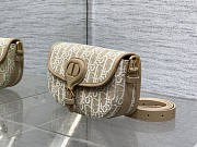 Dior Bobby East-West Bag Natural Oblique 21x12x5.1cm - 2