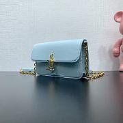 Louis Vuitton LV Wallet On Chain Bloom Blue 20x11.5x4cm - 2
