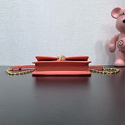 Louis Vuitton LV Wallet On Chain Bloom Sweet Coral 20x11.5x4cm - 6