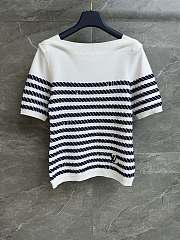 Louis Vuitton LV Rope Stripes Knit Top  - 1