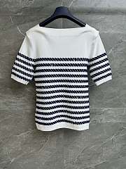 Louis Vuitton LV Rope Stripes Knit Top  - 3