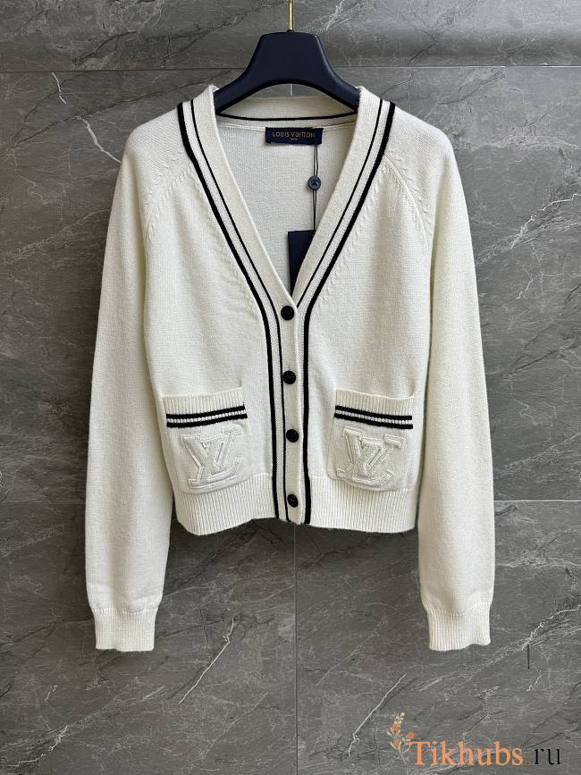 Louis Vuitton LV Stripe Accent Cardigan - 1