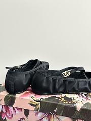 Dolce & Gabbana Logo-buckle Ballet Flats Black - 2