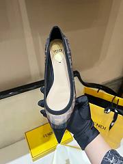 Fendi Mesh Colibri Ballets Flat - 4