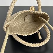 Bottega Veneta Mini Tosca Beige Bag 20x16.5x7cm - 3