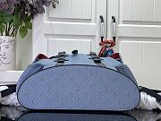Louis Vuitton LV Christopher MM Backpack Blue 38x44x12.5cm - 5