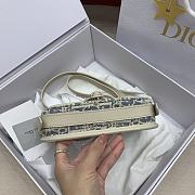 Dior Bobby East-West Bag Chambray 21x15x5cm - 4