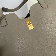 Celine Cabas 16 Smooth Calfskin Grey 37x29x12cm - 3