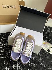 Loewe Ballet Runner 2.0 Nylon Sneaker Purple - 4
