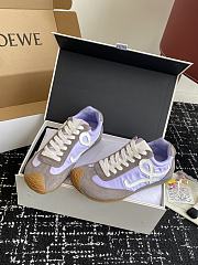 Loewe Ballet Runner 2.0 Nylon Sneaker Purple - 5