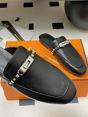Hermes Oz Mule Black - 3