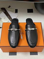 Hermes Oz Mule Black - 2