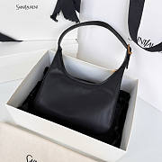YSL Calypso Mini Hobo Plunged Lambskin 20x12x5cm - 6