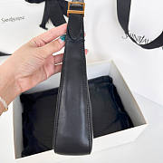 YSL Calypso Mini Hobo Plunged Lambskin 20x12x5cm - 3