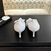 Chanel White Pump Heel 5.5cm - 5