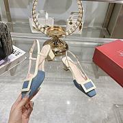 Roger Vivier Belle Vivier 45 Slingback Pumps - 3
