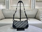Dior 30 Montaigne Wanderlust Mini Blue Bag 26x12x7cm - 5