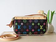 Louis Vuitton LV Pochette Accessoires Black 22x13cm - 4