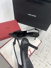 Valentino Papier-Phalene Calfskin Lace-up Pumps 7cm - 3