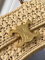 Celine Teen Lola Raffia Effect Bag 20x11.5x5cm - 2