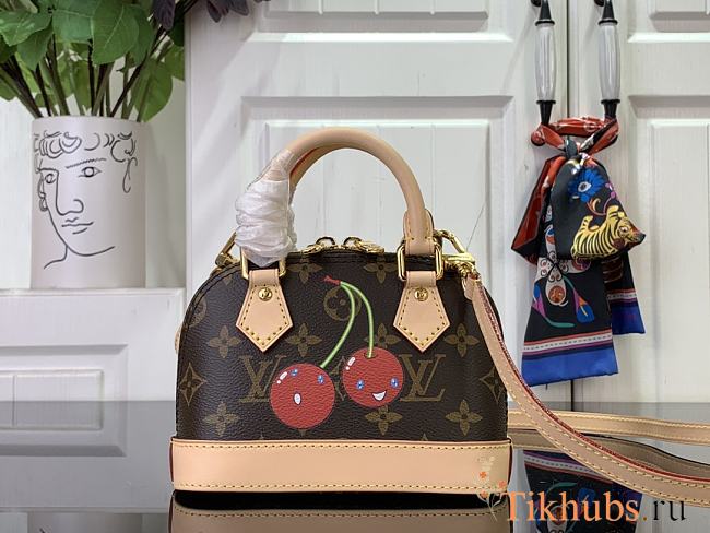 Louis Vuitton LV x TM Nano Alma 18x12x8cm - 1