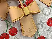 Louis Vuitton LV x TM Alma BB White Cherry 23.5x17.5x11.5cm - 5