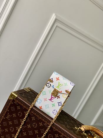 Louis Vuitton LV x TM Phone Pouch Métis White 10.4x17.5x4cm