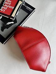The Row Mel Clutch Ruby 26cm - 5