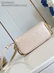 Louis Vuitton LV Wallet On Chain Ivy Beige 23.5x12x4.3cm - 2