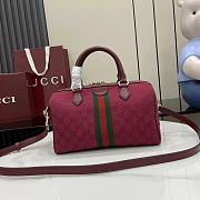 Gucci Ophidia GG Small Bag Red 26.5x17.5x14cm - 6