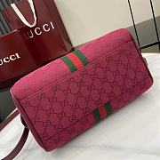 Gucci Ophidia GG Small Bag Red 26.5x17.5x14cm - 3