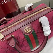 Gucci Ophidia GG Small Bag Red 26.5x17.5x14cm - 2