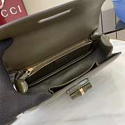 Gucci Bamboo Diva Medium Bag Green 26.6x13x8cm - 2