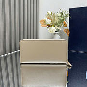 Dior Wallet Beige 19x10cm - 3