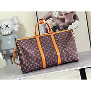 Louis Vuitton LV Keepall 50 Safran Yellow 50x29x23cm - 3