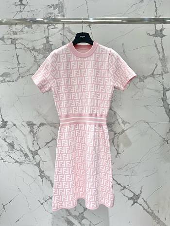 Fendi Pink Dress 02