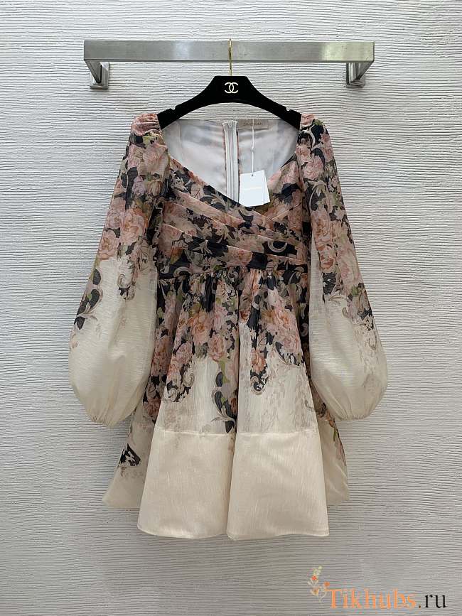 Zimmermann Illustration Mini Dress - 1
